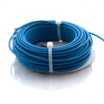 Coil of electrical wire to be used as ground wiring