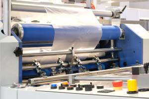 flexo printing system producing labels