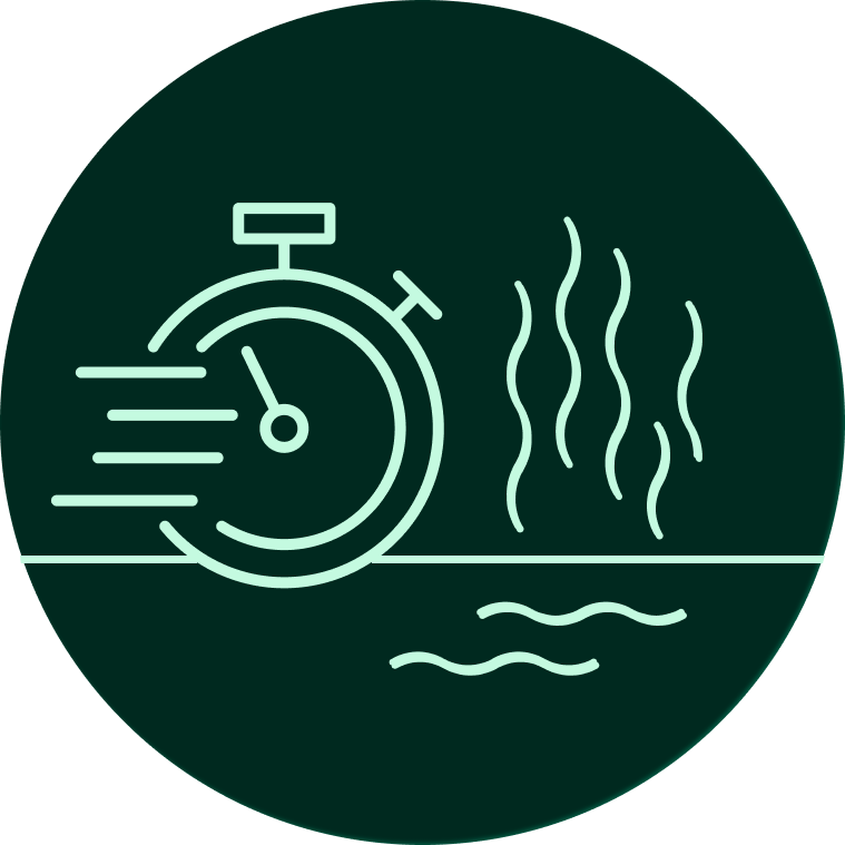 illustration of fast dry inkjet inks